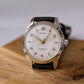 [Serviced] 1960s Saxony Mechanical Tri-Textured Dial Men's Wrist-Watch