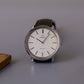 [Serviced] 1970s Omega De Ville Mechanical Straight Grain Silver Dial