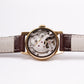 1950s Reyco 10K Solid Gold Military Style Dial Mechanical Men's Wrist-Watch