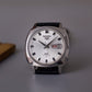 [Serviced] 1968 Seiko 5 Automatic Silver Sunburst Dial Men's Wrist-Watch