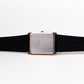 1984 Seiko Quartz Textured Gray Dial Tank Men's Wrist-Watch