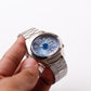 1999 Pulsar Spoon Quartz Brilliant Blue Dial Men's Wrist-Watch