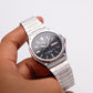 [Near Mint] 1983 Puslar Quartz Matte Black Dial Men's Wrist-Watch W/Tag
