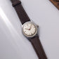 [Serviced] 1940s Greygor Aged Silver Dial Men's Wrist-Watch