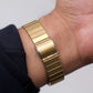 1983 Seiko Quartz Tank Inky Black Dial Men's Wrist-Watch