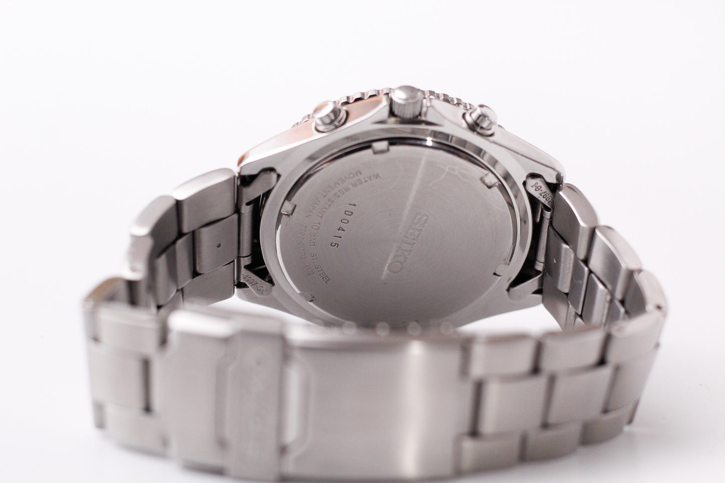 2011 Seiko 'Baby Flightmaster' Chronograph Men's Wrist-Watch