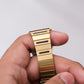 1983 Seiko Quartz Tank Inky Black Dial Men's Wrist-Watch