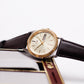 1992 Citizen Baby 'Day-Date' Champagne Sunburst Dial Two Tone Men's Wrist Watch W/Box & Papers