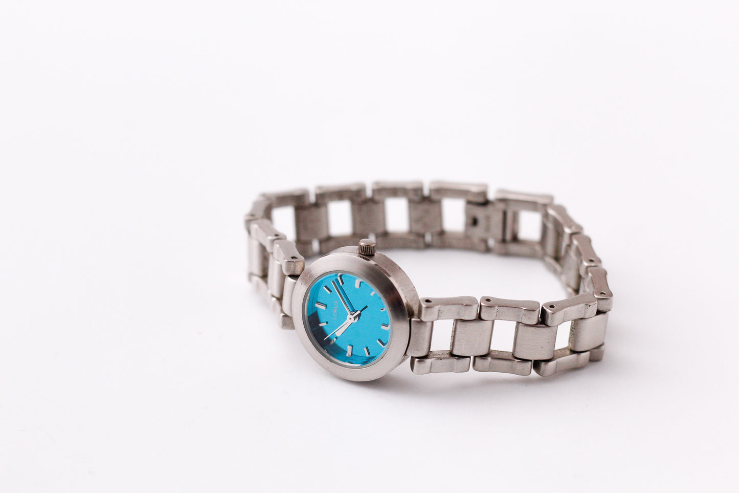 1990s Lorus Quartz Brilliant Blue Dial Ladies's Wrist-Watch