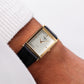 [New Mint] 1995 Pulsar Quartz Straight Grain Pale Dial Men's Wrist-Watch W/Box