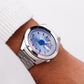 1999 Pulsar Spoon Quartz Brilliant Blue Dial Men's Wrist-Watch