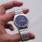 2000s Pulsar Quartz Marine Blue Dial Men's Wrist-Watch