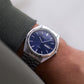 2000s Pulsar Quartz Marine Blue Dial Men's Wrist-Watch