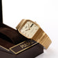[Near Mint] 1986 Pulsar Ana-Digi Straight Grain Golden Dial Men's Wrist-Watch W/Box