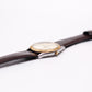 1992 Citizen Baby 'Day-Date' Champagne Sunburst Dial Two Tone Men's Wrist Watch W/Box & Papers