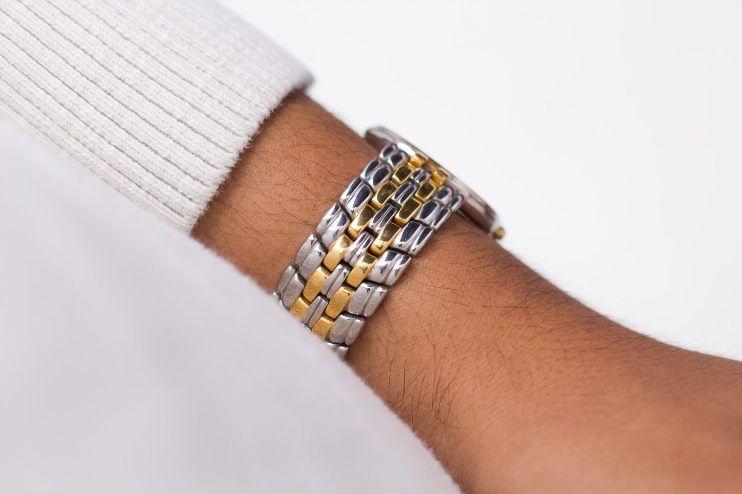 1994 Seiko Quartz Mother of Pearl Dial Men's Wrist-Watch W/Box