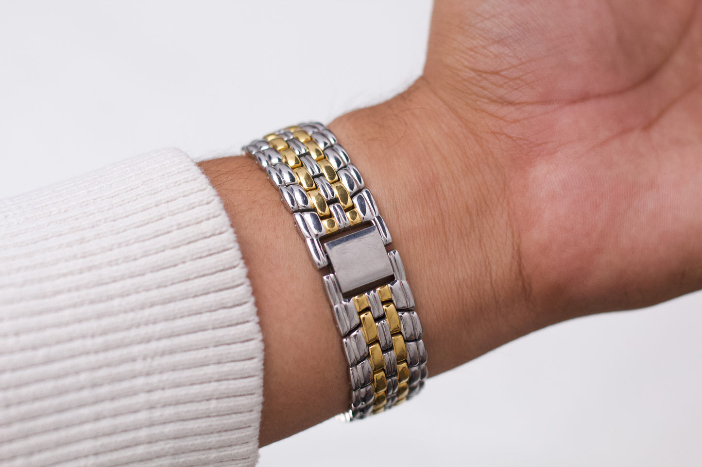 1994 Seiko Quartz Mother of Pearl Dial Men's Wrist-Watch W/Box