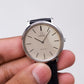 [Serviced] 1970s Omega De Ville Mechanical Straight Grain Silver Dial
