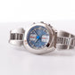 2007 Alba 'AKA' Quartz Sky Blue Sunburst Dial Chronograph Men's Wrist-Watch