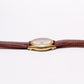 1985 Seiko SQ Quartz Brushed Golden Dial Fluted Bezel Men's Wrist-Watch
