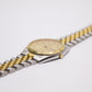 1989 Seiko SQ Baby Day-Date Men's Wrist-Watch
