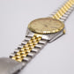 1989 Seiko SQ Baby Day-Date Men's Wrist-Watch