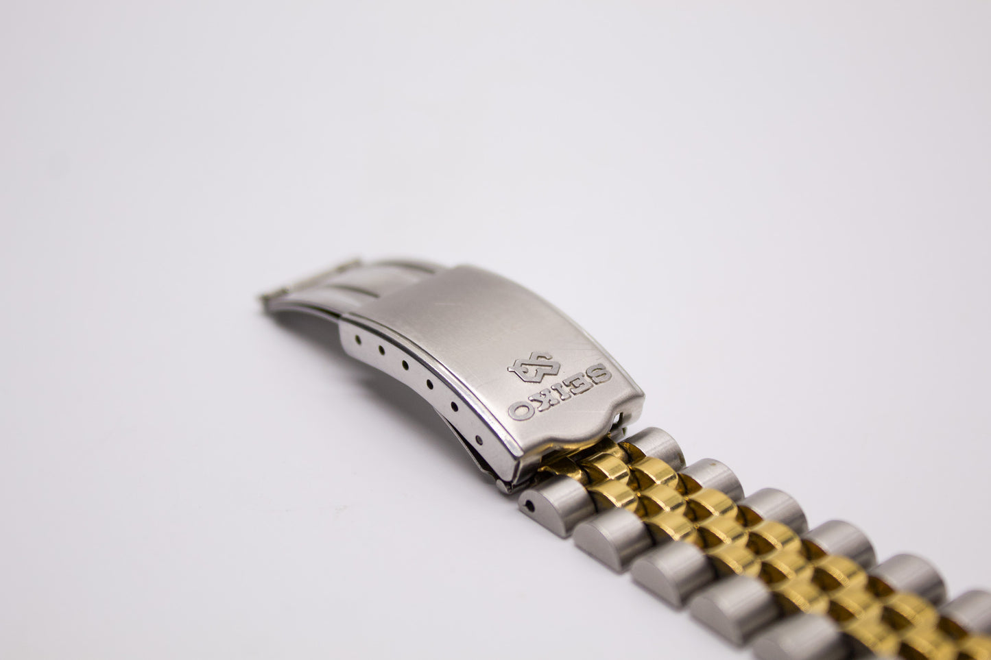 1989 Seiko SQ Baby Day-Date Men's Wrist-Watch