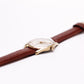 [Serviced] 1969 Waltham Mechanical Champagne Sunburst Dial Men's Wrist-Watch