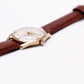 [Serviced] 1969 Waltham Mechanical Champagne Sunburst Dial Men's Wrist-Watch