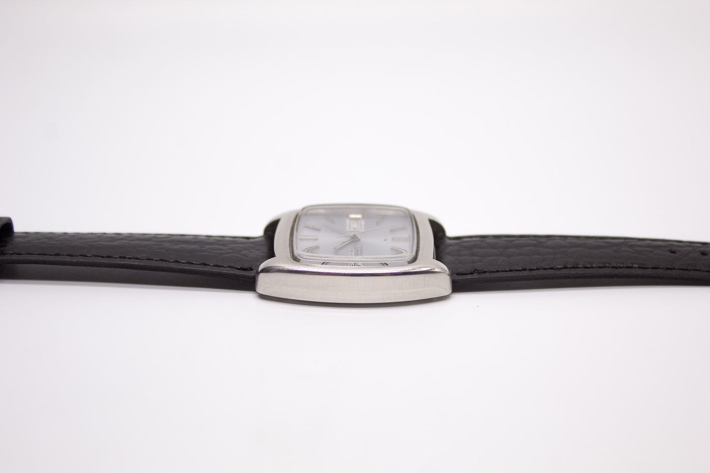 1971 Seiko Lord-Matic Metallic Blue Sunburst Dial Men's Wrist-Watch