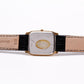 1986 Seiko Quartz Light White Dial Two Tone Case Men's Wrist-Watch