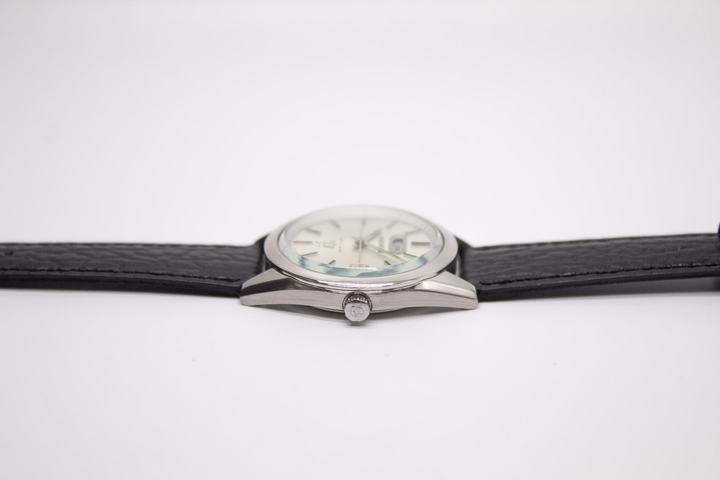1967 Citizen Automatic Crystal 7 Silver Sunburst Dial Men's Wrist-Watch