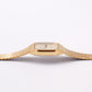 [Near Mint] 1986 Pulsar Ana-Digi Straight Grain Golden Dial Men's Wrist-Watch W/Box