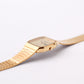 [Near Mint] 1986 Pulsar Ana-Digi Straight Grain Golden Dial Men's Wrist-Watch W/Box