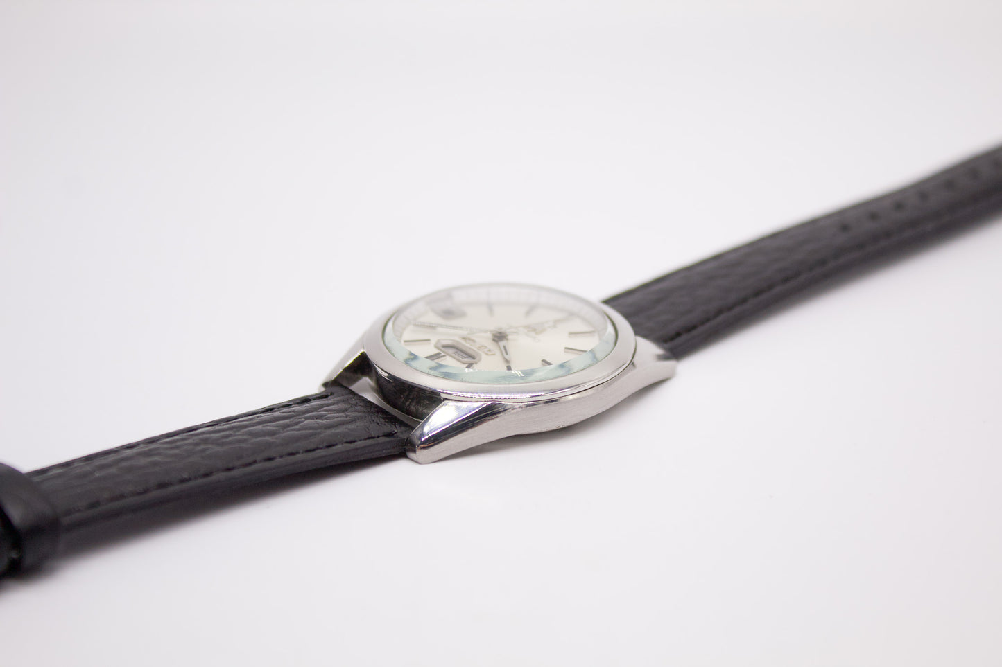 1967 Citizen Automatic Crystal 7 Silver Sunburst Dial Men's Wrist-Watch