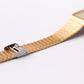 [Near Mint] 1986 Pulsar Ana-Digi Straight Grain Golden Dial Men's Wrist-Watch W/Box