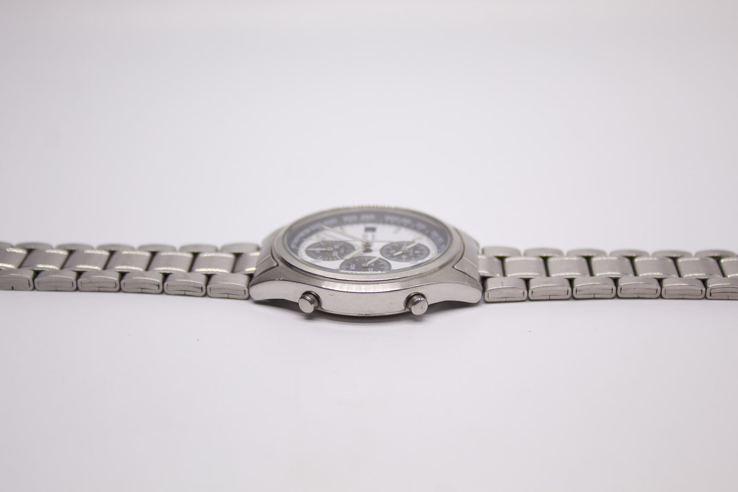 1996 Seiko Quartz Chronograph 'Panda Dial' Men's Wrist-Watch