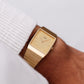 1984 Seiko Quartz Golden Tank Style Men's Wrist-Watch