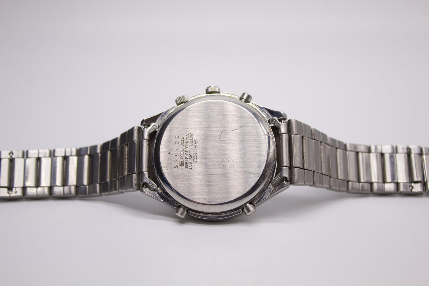1996 Seiko Quartz Chronograph 'Panda Dial' Men's Wrist-Watch