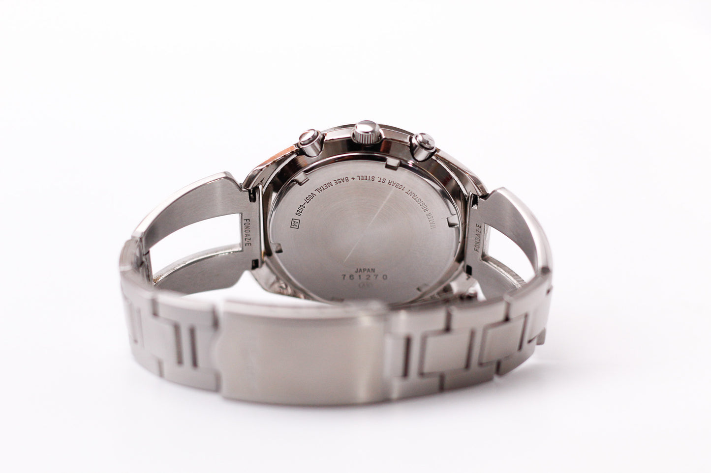 2007 Alba 'AKA' Quartz Sky Blue Sunburst Dial Chronograph Men's Wrist-Watch