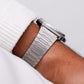 [Near Mint] 1983 Puslar Quartz Matte Black Dial Men's Wrist-Watch W/Tag