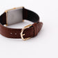 1989 Seiko Quartz Golden Tank Men's Wrist-Watch