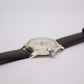 [Serviced] 1960s Saxony Mechanical Tri-Textured Dial Men's Wrist-Watch