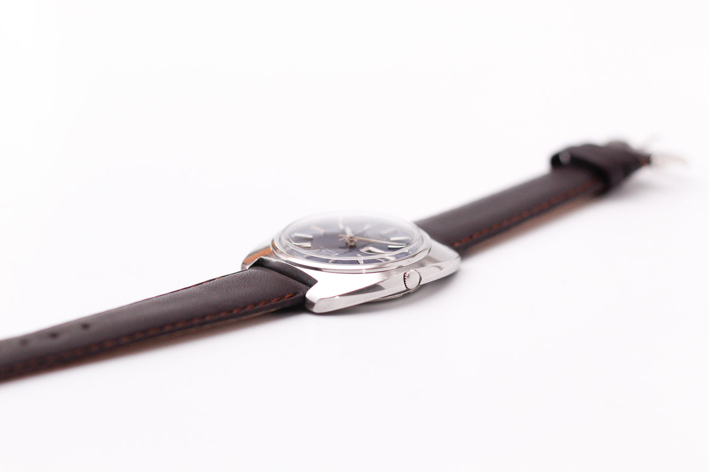 [Serviced] 1973 Seiko Automatic Marine Blue Dial Men's Wrist Watch