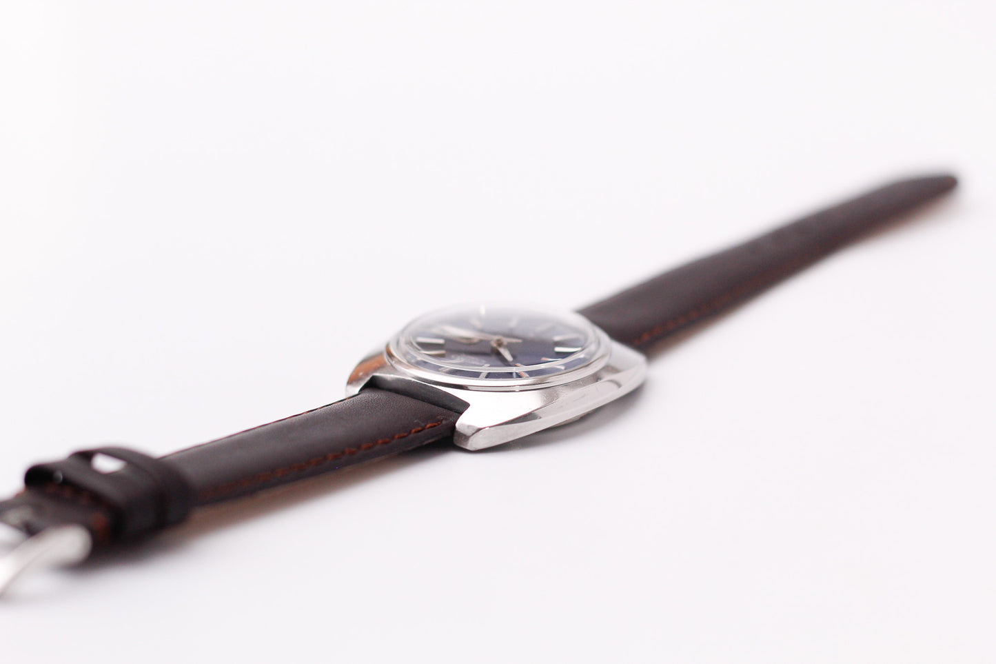 [Serviced] 1973 Seiko Automatic Marine Blue Dial Men's Wrist Watch