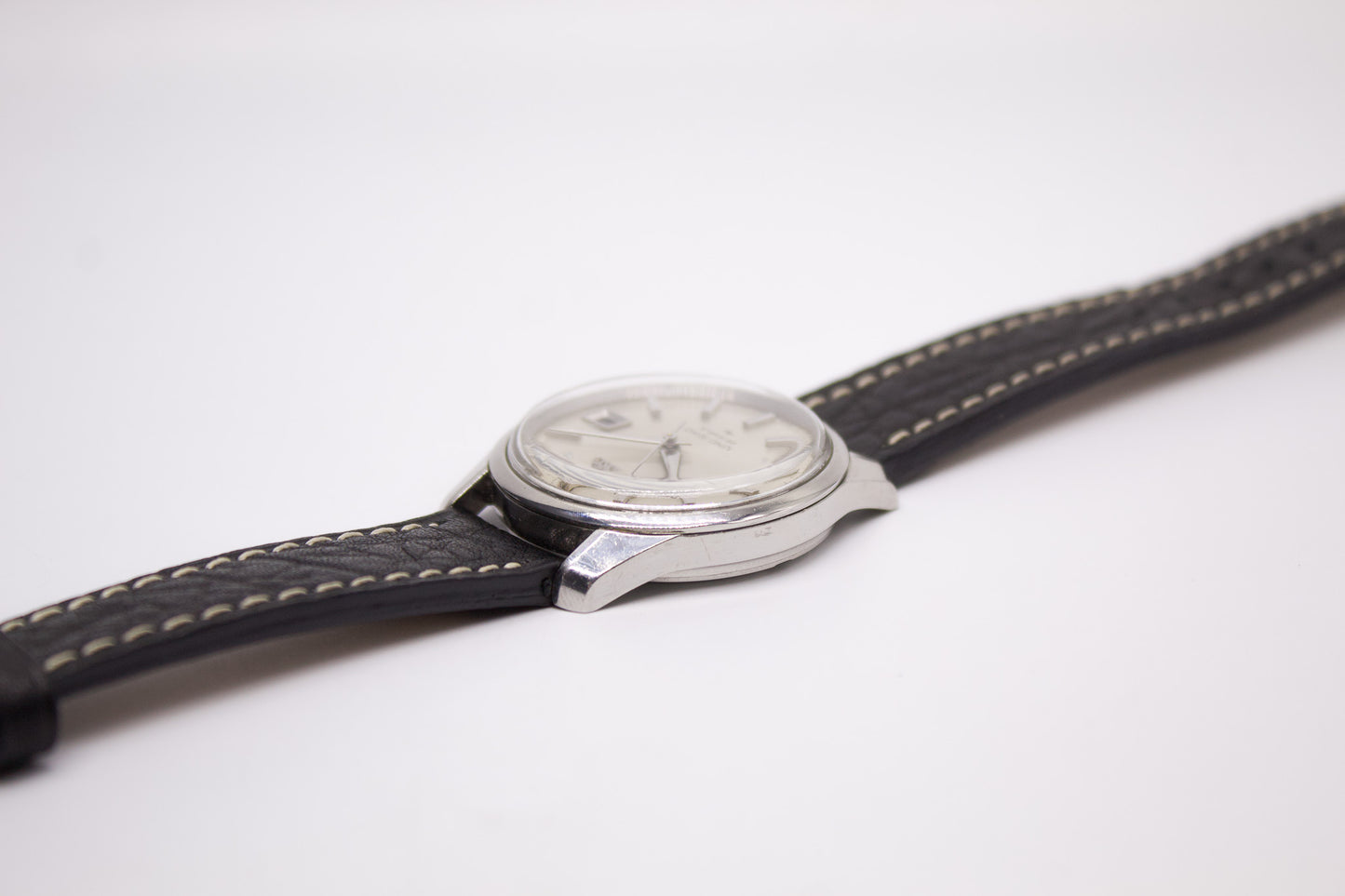 1968 King Seiko Silver Sunburst Men's Wrist-Watch