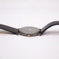 1990s Seiko Quartz Inky Black Dial Men's Wrist Watch Full-Set