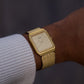 1985 Seiko Quartz Gold Toned Men's Watch W/Box