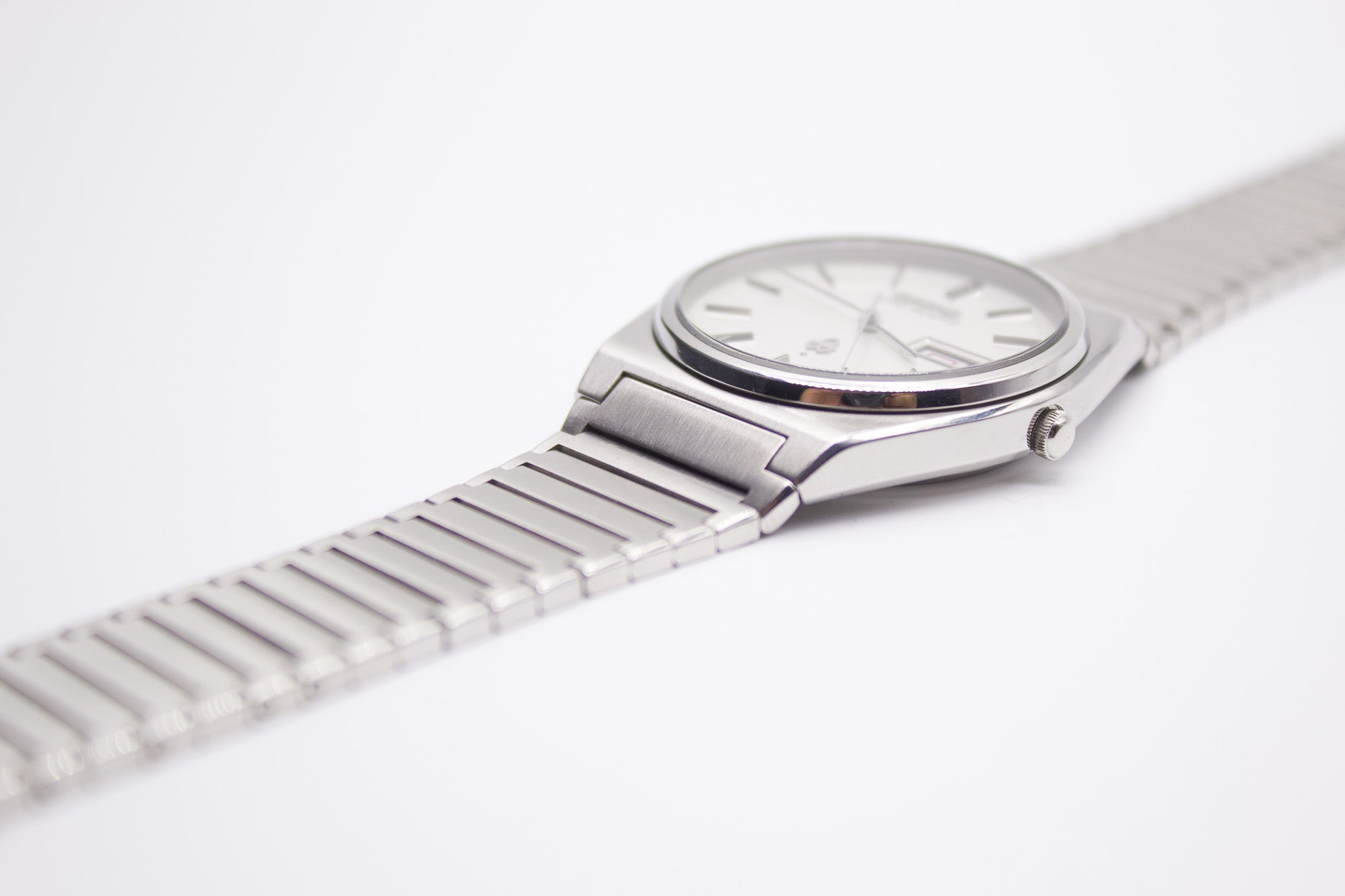 Serviced] 1979 Seiko Lord Quartz Silver Dial Men's Wrist-Watch