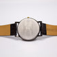 1990s Seiko Quartz Inky Black Dial Men's Wrist Watch Full-Set
